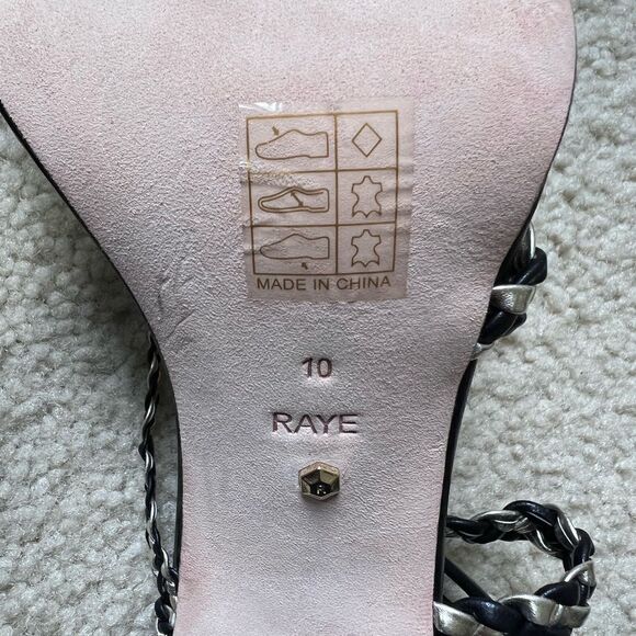 NEW Raye Melissa Heels in Black Size 10 - Picture 7 of 7